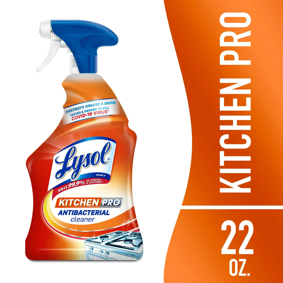 Lysol Kitchen Pro – Limpiador Antibacterial de Cocina