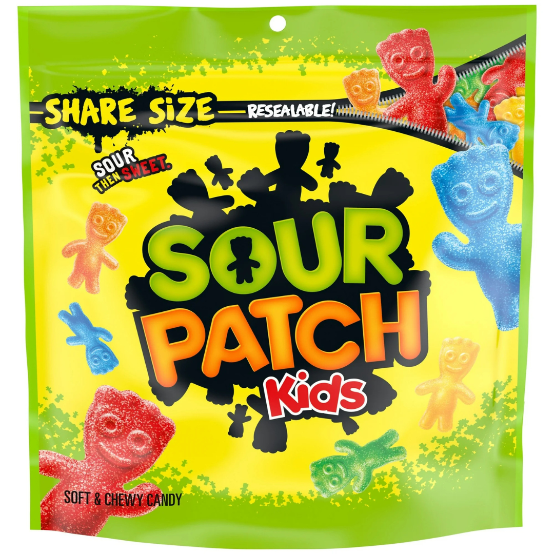 Sour Patch Kids – Dulces Suaves y Ácidos Share Size