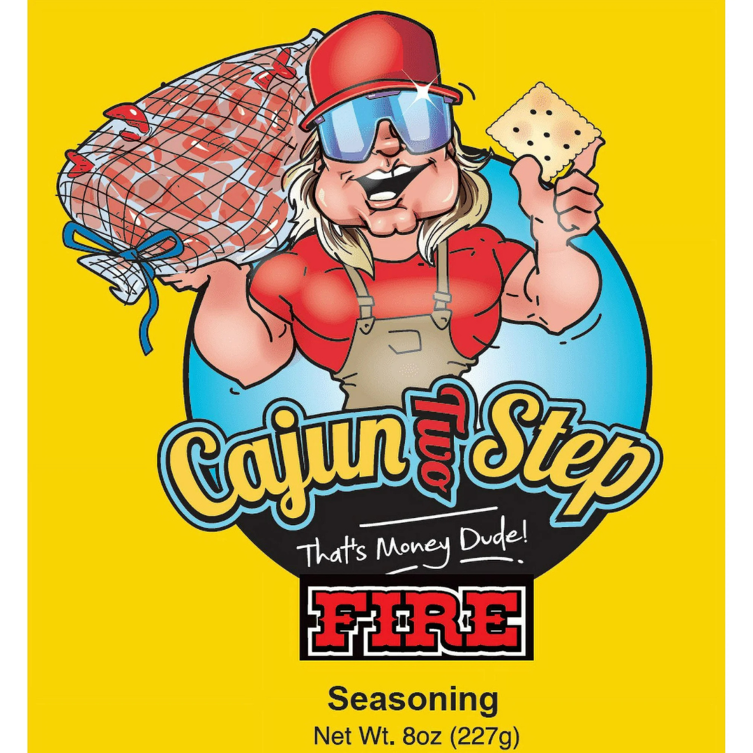 Cajun Two Step “Fire” – Sazonador Picante Todo Uso