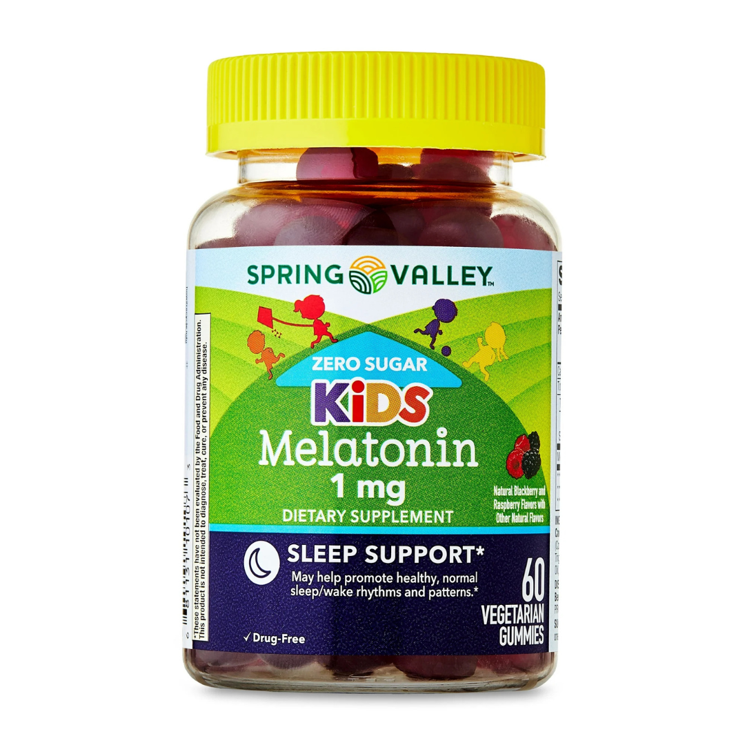 Spring Valley Kids Melatonin – Gomitas para Dormir (60 pzas)