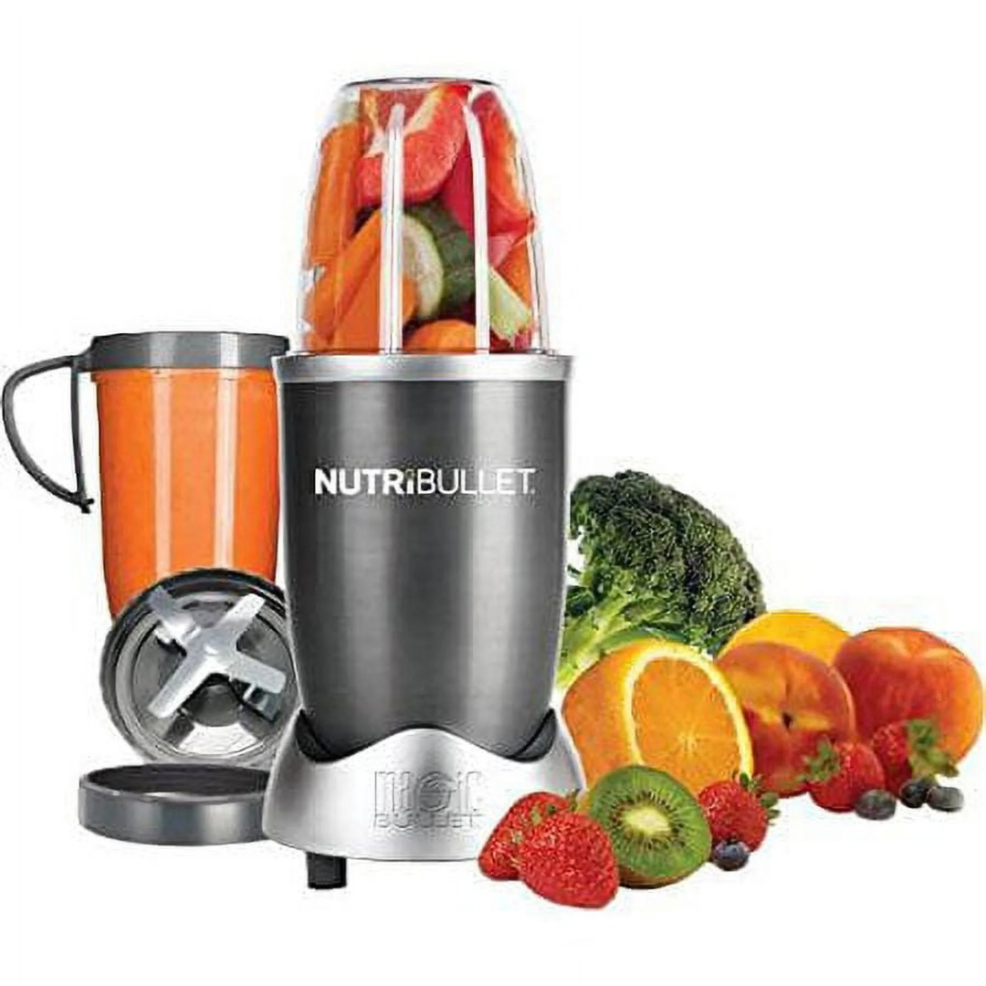 NutriBullet Magic Bullet – Licuadora Extractora de Nutrientes 8 Piezas