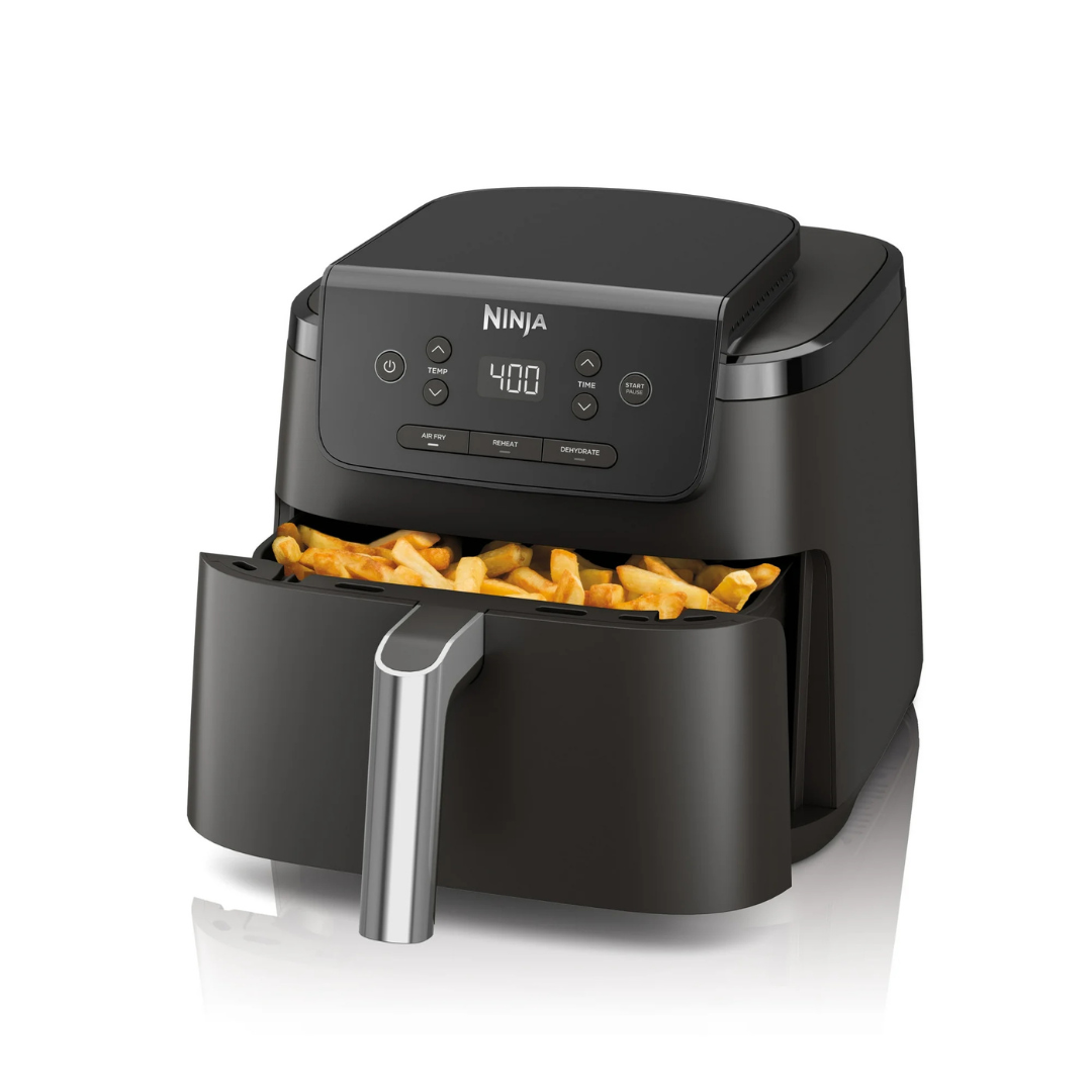 Ninja Pro XL Freidora de Aire de 5 Qt – Negra, Apagado Automático