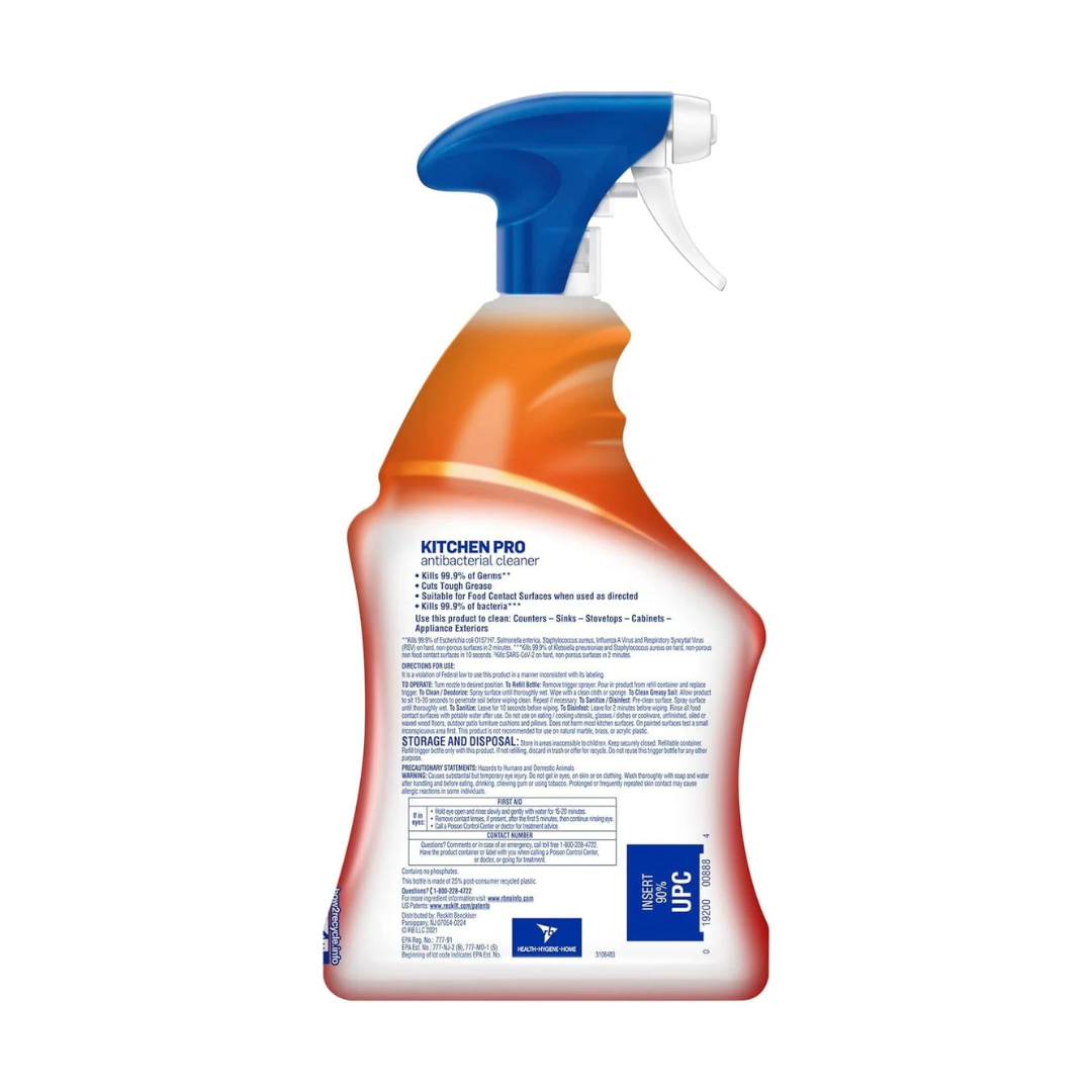 Lysol Kitchen Pro – Limpiador Antibacterial de Cocina