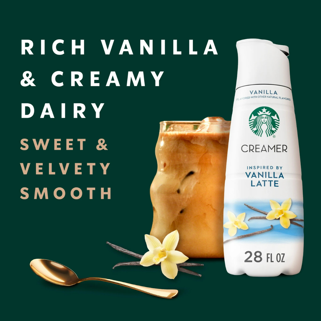 Starbucks Vanilla Latte – Crema Para Café Sabor Vainilla