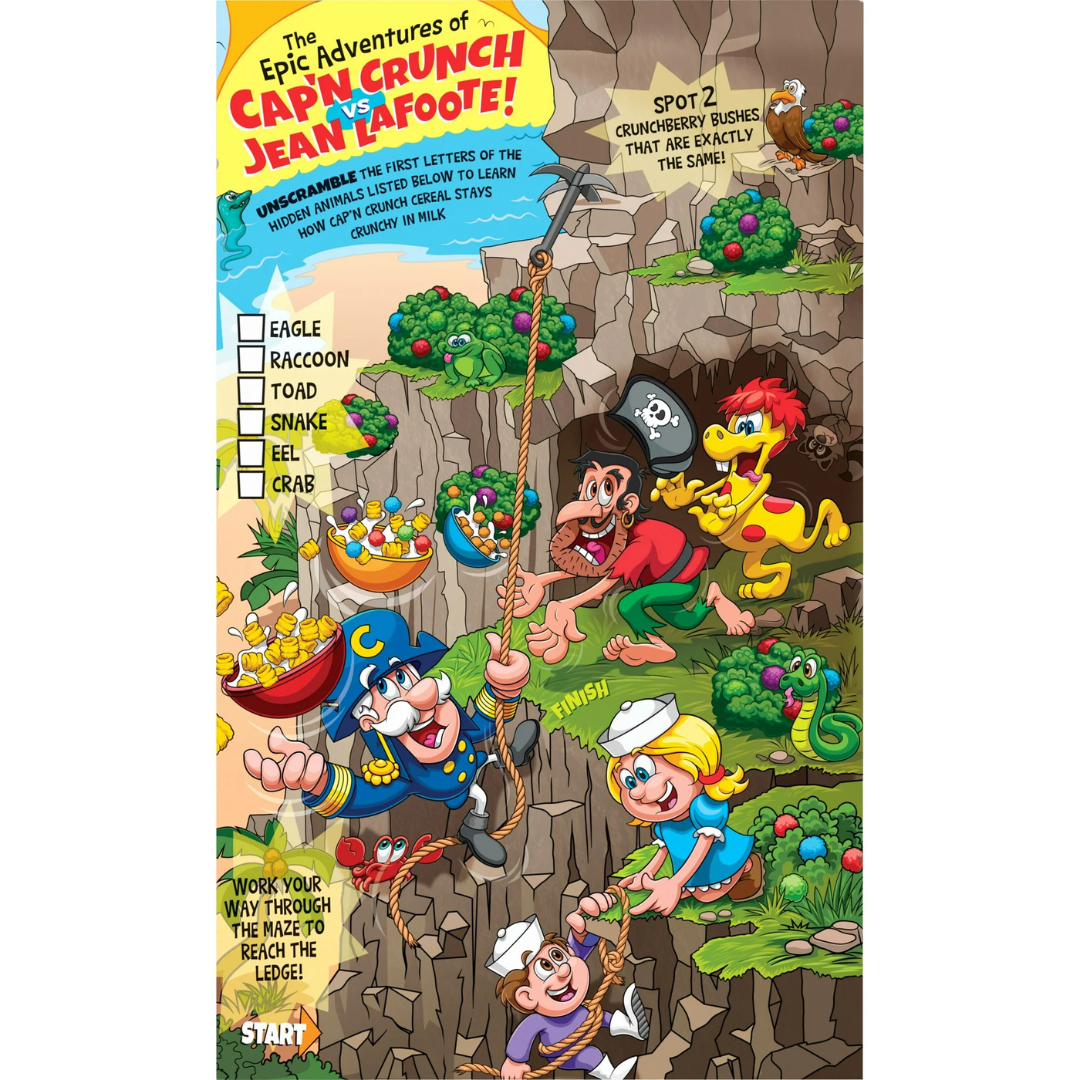 Cereal Cap’n Crunch Crunch Berries – Maíz y Avena Dulce (Tamaño Familiar 20.5 oz)