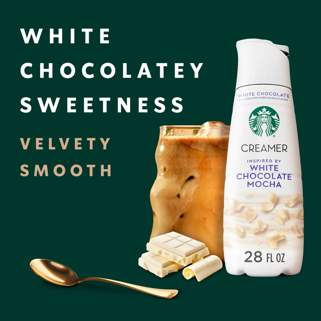 Starbucks White Chocolate Mocha – Crema Para Cafe Sabor Chocolate Blanco Mocha