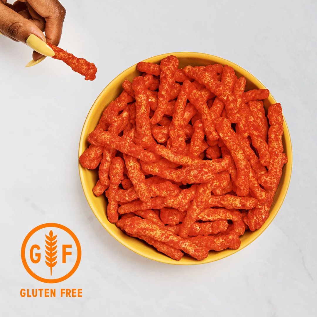 Cheetos Crunchy Flamin' Hot – Snack Crujiente de Queso Picante (10 bolsas)