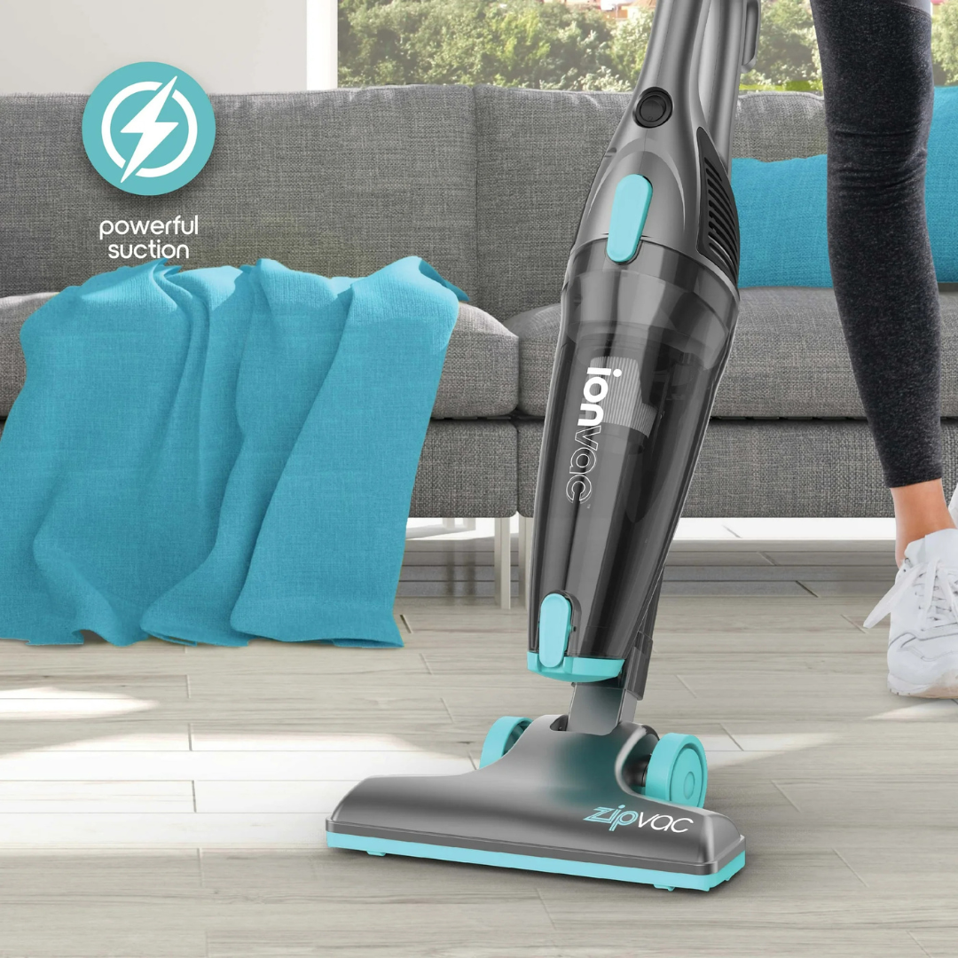 IonVac ZipVac – Aspiradora 3 en 1 con Cable para Piso, Alfombra y Mano